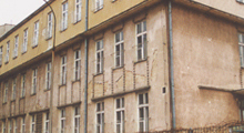 Budynek Kliniki Hematoonkologii i Transplantacji Szpiku UM w Lublinie przed remontem 