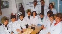 Praca w Klinice. Zesp prof. A. Dmoszyskiej, 1992